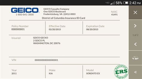 Geico Insurance Card Template Pdf Ten Great Lessons You Can Learn From