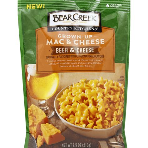 Bear Creek Mac And Cheese Grown Up Beer And Cheese Macaroni And Cheese