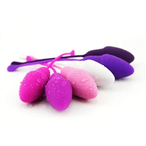 6pcs silicone vaginal chinese smart kegel balls sex toys for women vagina tighten shrinking ball