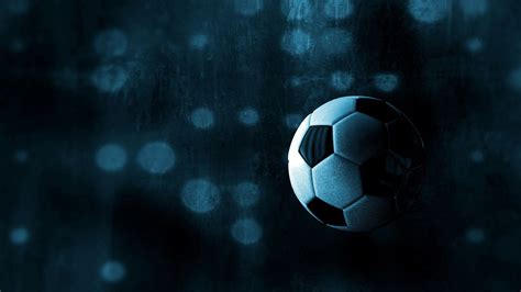 Football In Blue Dot Background Hd Football Wallpapers Hd Wallpapers