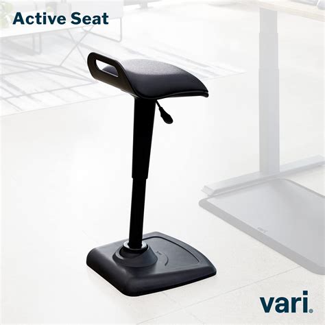 Buy Vari Active Seat Adjustable Standing Desk Chair Ergonomic