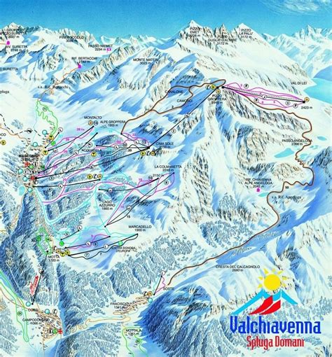 Madesimo Piste Map Trail Map