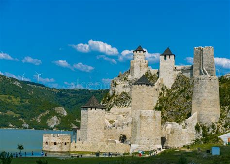 Golubac Fortress A 14th Century Medieval Fortress On Danube River In