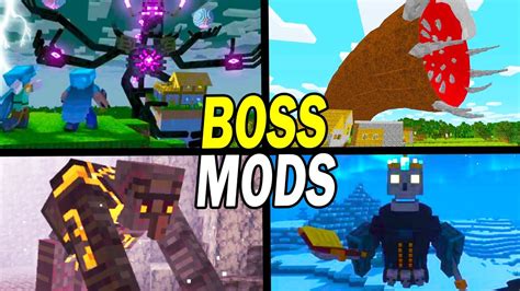 30 Epic Minecraft Boss Mods Forge And Fabric Youtube