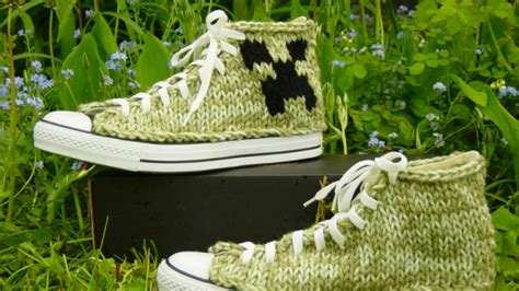 Wear Minecraft Creepers On Your Feet Game Informer