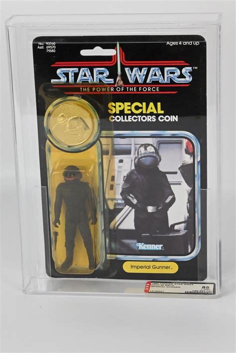 Kenner Star Wars The Power Of The Force Imperial Gunner Afa 85 Grade