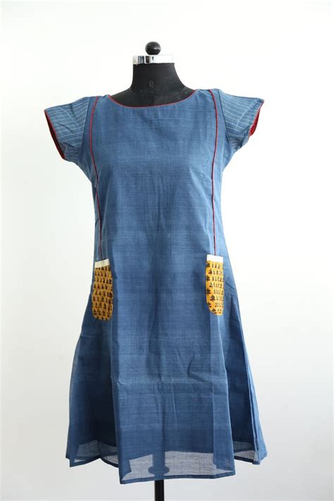Jamdani Khadi Dress