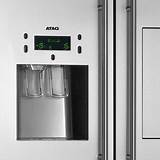 Stainless Steel Fridge With Ice Maker Images
