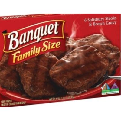 Proudly made in the usa since 1953 Banquet Salisbury Steak Family Size Nutrition - Nutrition Pics