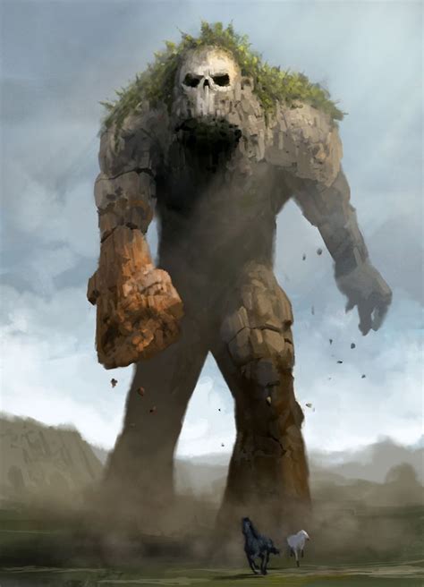 Earth Colossus By Ethicallychallenged On Deviantart Mythological