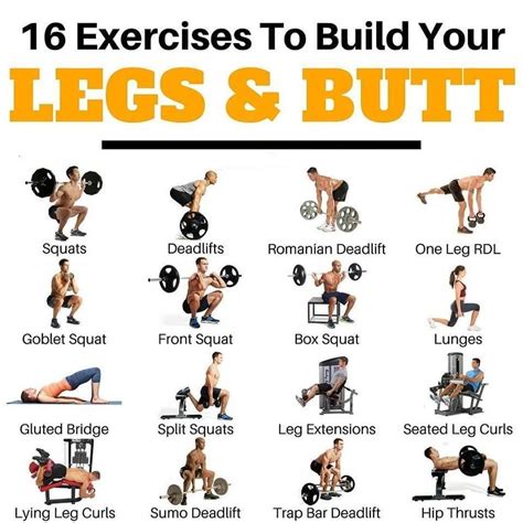 Must Do Leg Exercises For Size And Strength How To Do It Leg Workouts For Men Weight