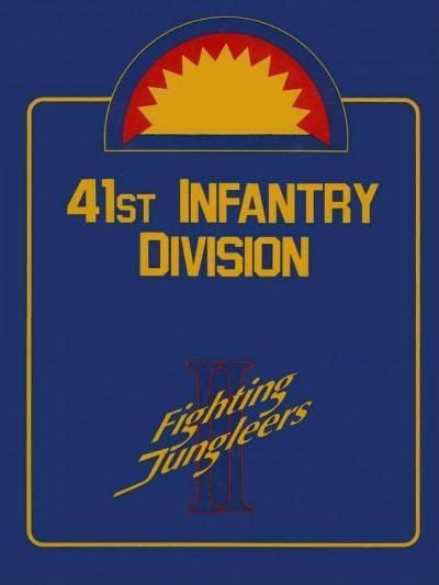 41st Infantry Division Fighting Jungleers Paperback