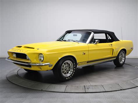 1968 Shelby Gt500 Kr Gt500 Convertible Ford Mustang Muscle Classic F