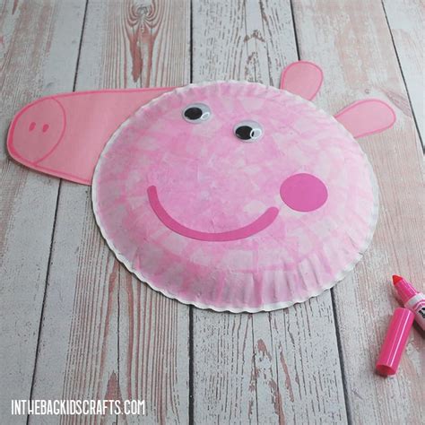 Peppa Pig Paper Craft Great For Preschoolers • In The Bag Kids Crafts