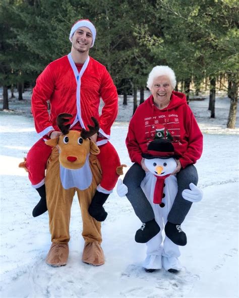 93 Year Old Grandma And Her Adult Grandson Dress Up In Outrageous
