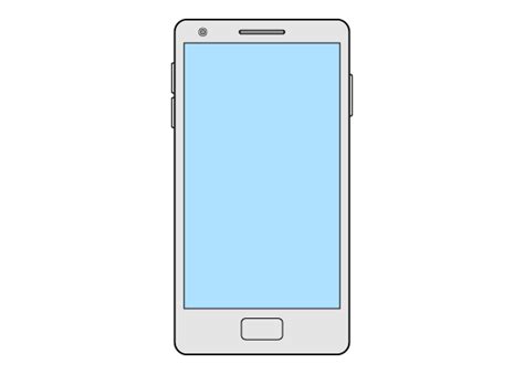 How To Draw A Mobile Phone Step By Step Easylinedrawing