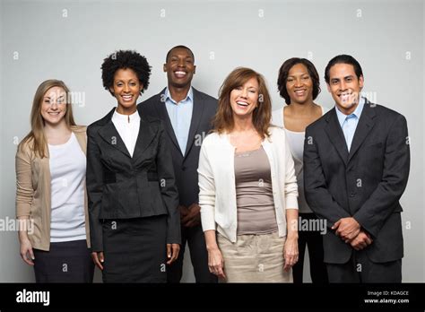 Diverse Group Of Business People Stock Photo Alamy