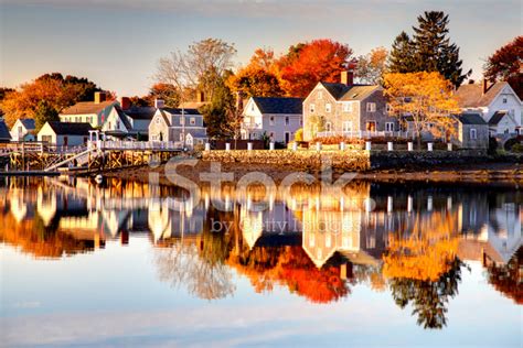 Autumn In Portsmouth New Hampshire Stock Photos