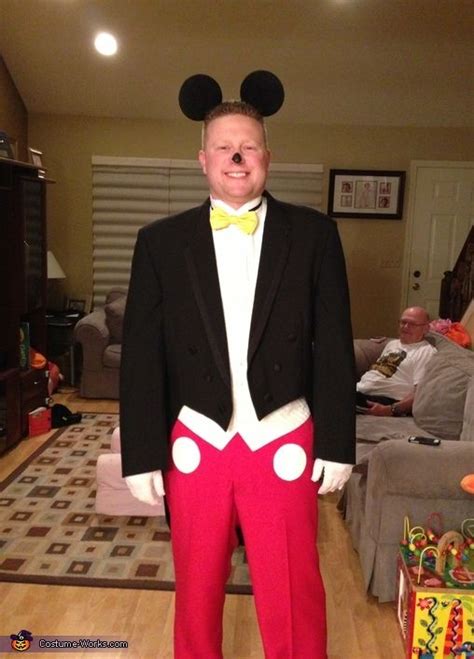 Diy Mens Mickey Mouse Costume Diyqh