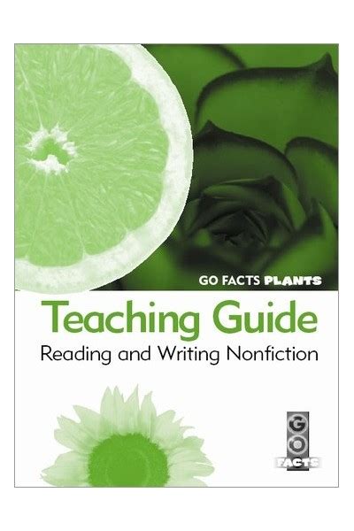 Go Facts Plants Teaching Guide Blake Education Educational