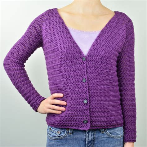 Crochet Spot Blog Archive Crochet Pattern V Neck Cardigan Sweater