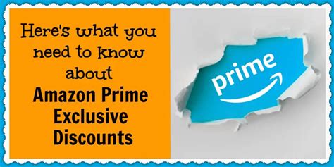 Here’s What You Need To Know About Amazon Prime Exclusive Discounts