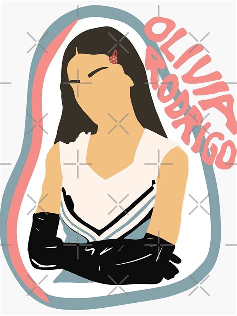 Olivia Rodrigo Inspired Cheerleader Music Video Cartoon