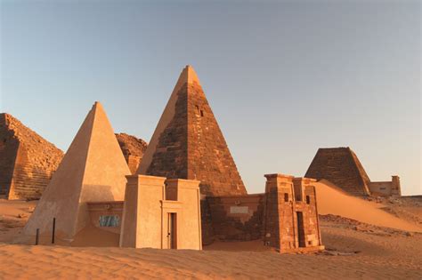 The Pyramids Of Meroe In Sudan Suzanne Lovell Inc