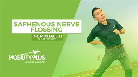 Saphenous Nerve Flossing For Medial Knee Pain Relief Exercise Youtube