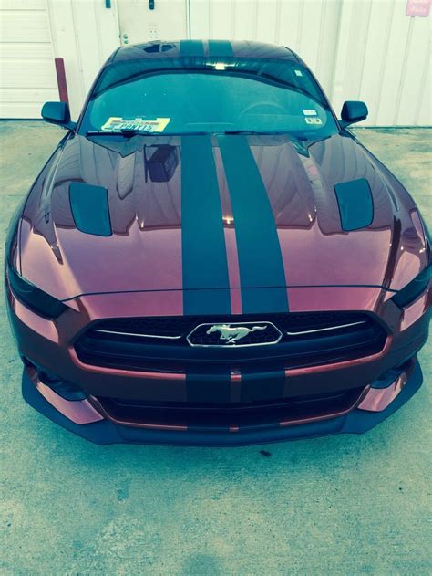 Ford 2017 2015 Ruby Red Mustang Gt 50th Anniversary Package With