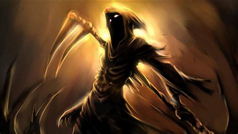Wallpaper Anime Setan Reapers Malaikat Maut Mitologi Kegelapan