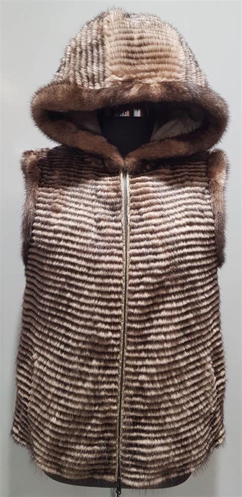 Shine And Dance Shaved Mink Reversible Vest Bca89928 Siricco