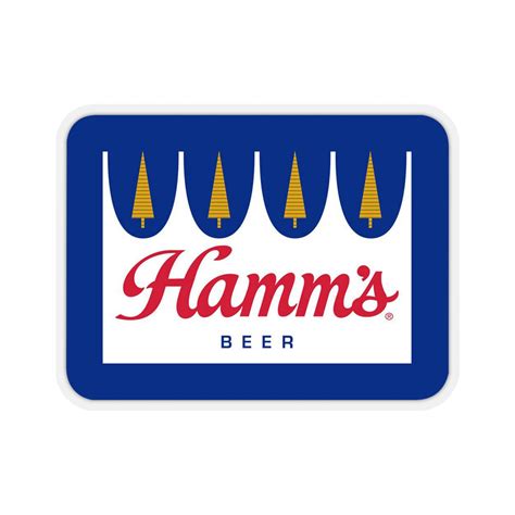 Hamms King Of Beers Logo Kiss Cut Stickers Etsy