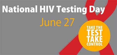 Know Your Status And Empower Yourself National Hiv Testing Day