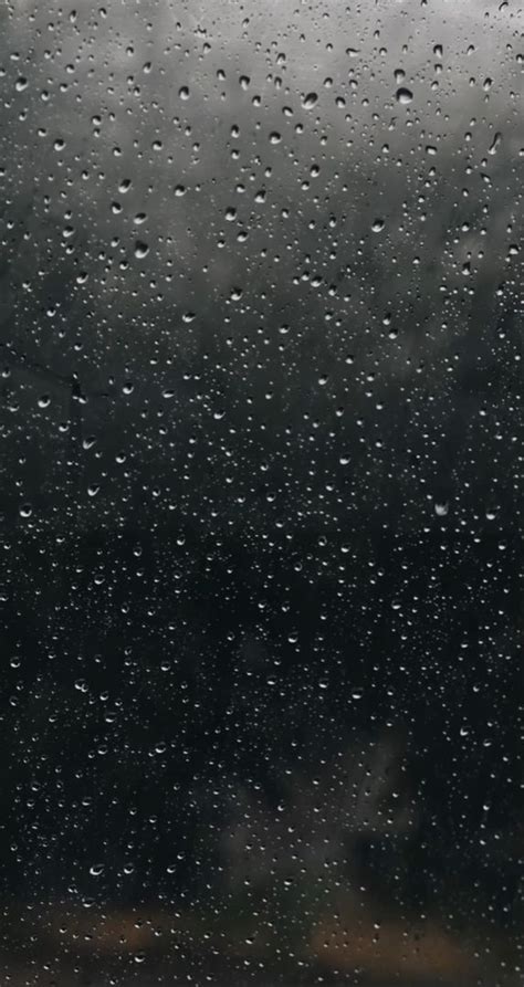 Raindrops On Yhe Car Window Aesthetic Wallpaper Dark Academia