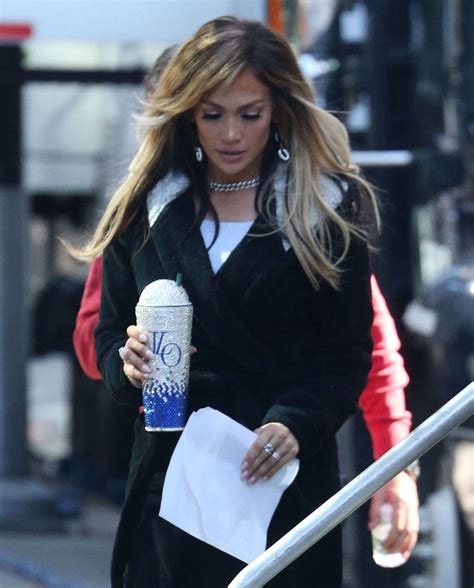 Jennifer Lopez On The Set Of Hustlers In Ny 12 Gotceleb