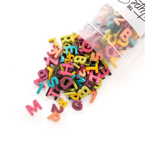 Rainbow Magnetic Letter Set Alphabet Magnets Magnetic Letters