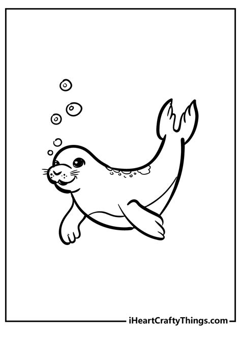 Seals Coloring Pages Home Design Ideas