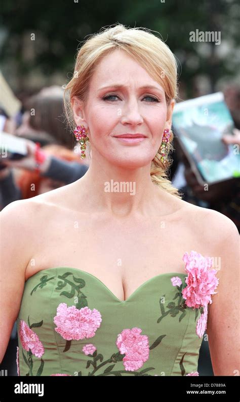 jk rowling harry potter and the deathly hallows part 2 world premiere arrivals london