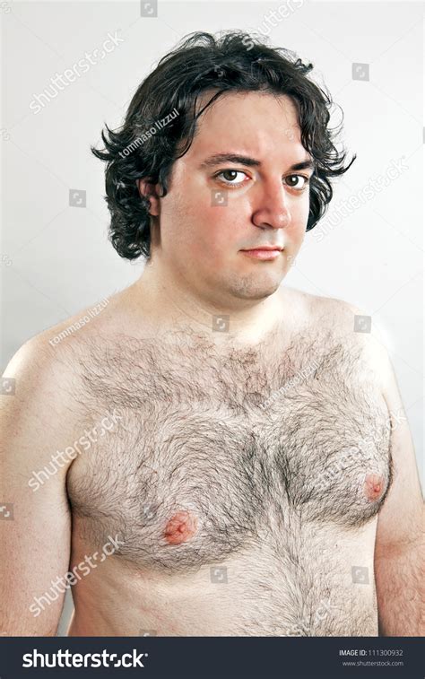 Fat Proud Naked Man Portrait Stock Photo Shutterstock
