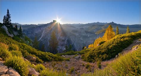 Yosemite National Park California United States Sunrise