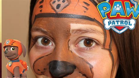 Pintacaras Patrulla Canina Zuma Face Painting Paw Patrol Schminken