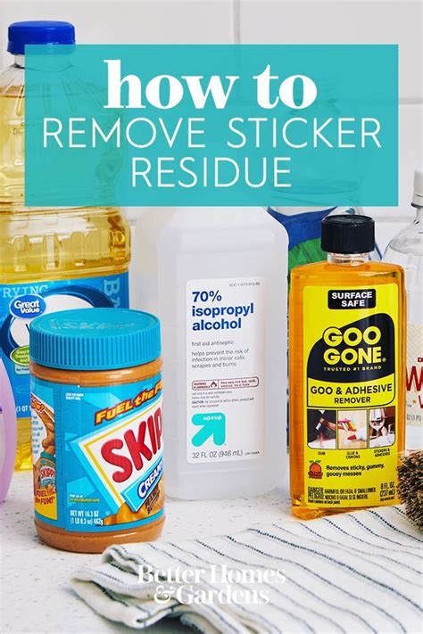 How To Easily Remove Sticker Residue From Every Kind Of Surface Artofit