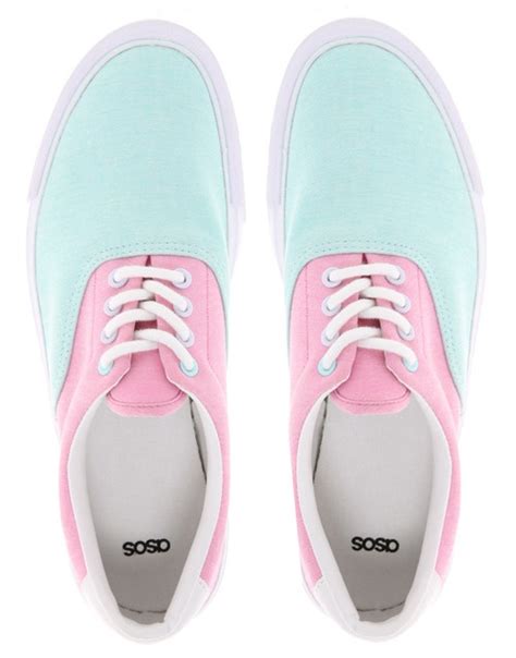 Pastel Sneakers With Images Pastel Shoes Colorful Shoes Shoes