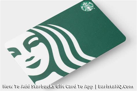 How To Add Starbucks Gift Card To App In 3 Easy Steps