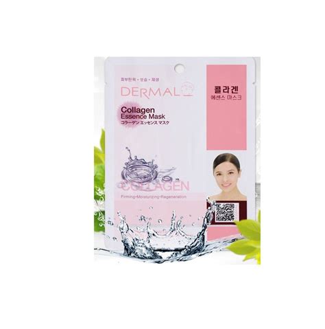 Dermal Korea Collagen Essence Full Face Facial Mask Sheet Royal Jelly