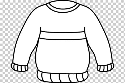 Black And White Clip Art Image Sweater Clipart Png Image Transparent