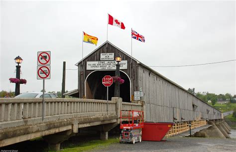 Worlds Longest Covered Bridge Hartland New Brunswick Canad Flickr