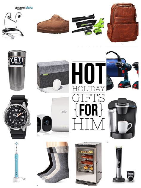 To make things a little easier on you, we've rounded up picks for all types of guys with all types of interests. Gift for Husband, Boyfriend, Special Man in Your Life This ...