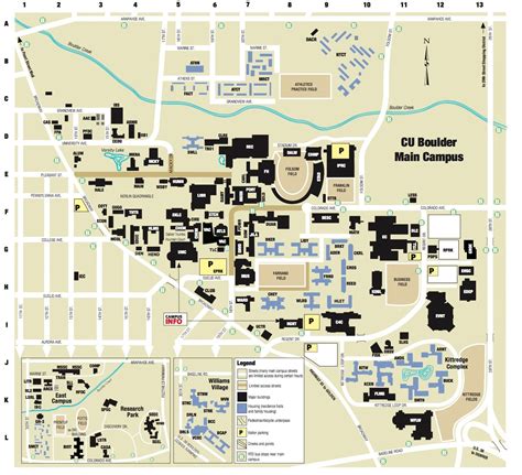 Western Colorado University Campus Map United States Map